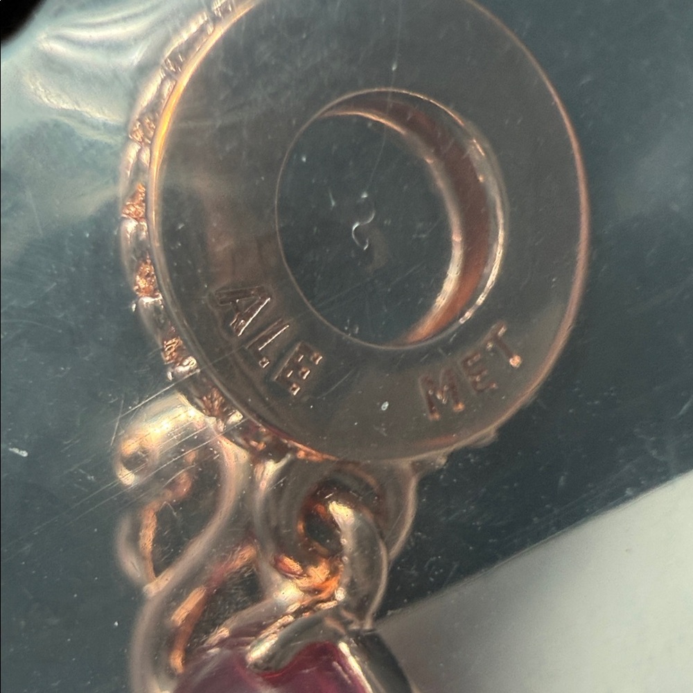 Pandora Murano Glass Flamingo Dangle Charm - Picture 2 of 5
